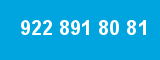 922 891 80 81